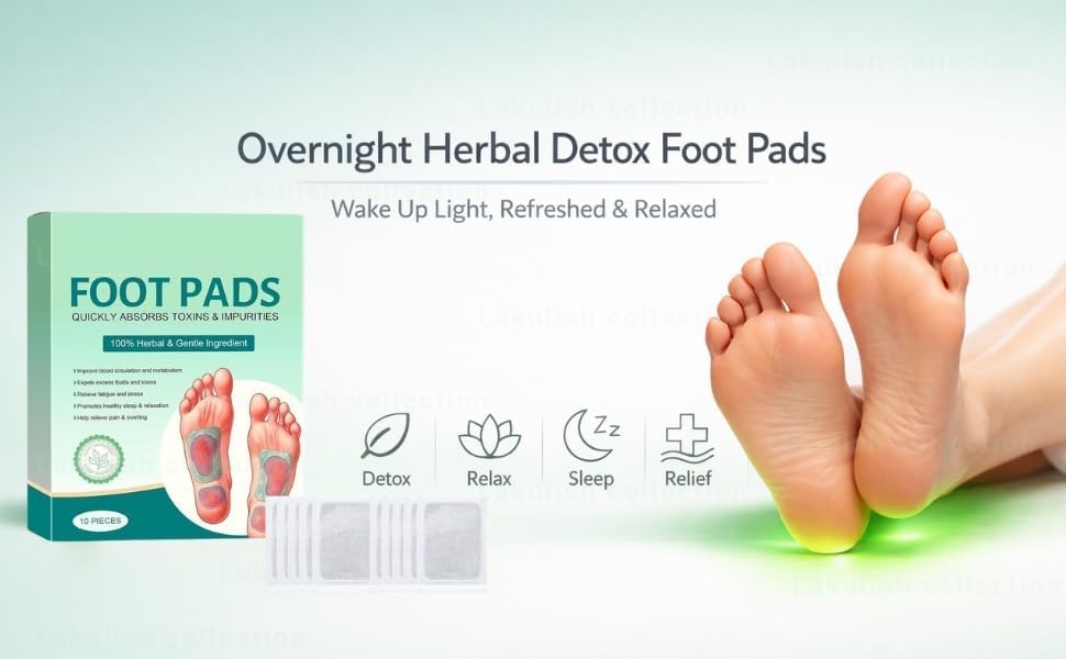 Deep Cleansing Foot Patches (Pack of 2) 20 Pices