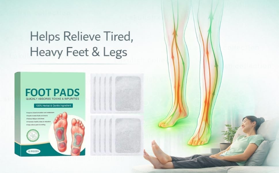 Deep Cleansing Foot Patches (Pack of 2) 20 Pices