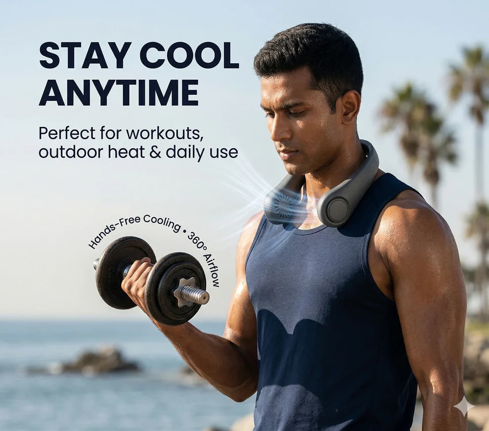 Hands Free Bladeless Fan